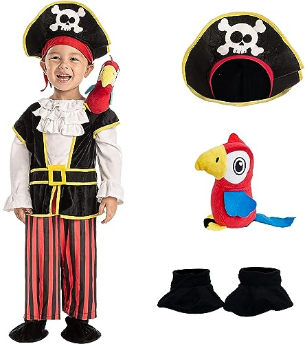 Spooktacular Creations Costume de pirate pour bébé pour enfants Halloween Trick or Treating, Dress-up Parties