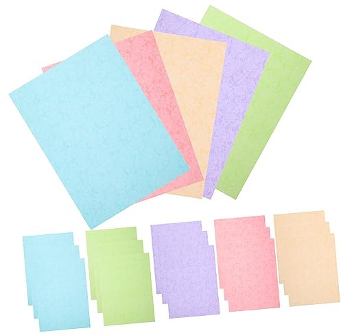 Operitacx 50 Blatt Druckerpapier Bastelpapier Selber Falten Farbpapier Für Drucker Ton Origami-papiermasse Doppelt Malpapiere Origami Papier Selber Machen Farbig Kraftpapier Empfindlich A4