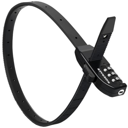 Bicycle Code Lock with Drawstring – 3-Digit Combination Lock for E-Bikes, Bicycles, and Helmets