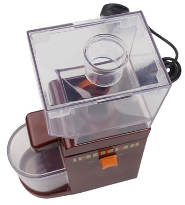 Lagomloot Macina elettrica per burro di noci, per anacardi, mandorle, nocciole, elettrodomestico da cucina portatile per creme spalmabili fatte in casa, rosso