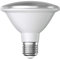 ledscom.de Bombilla LED E27, PAR30 cuello corto, blanco (4200 K), 13 W, 1025lm, 43°, espejo reflector (plateado)