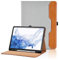 Hülle für Samsung Galaxy Tab S8 2022/ S7 2020 11 Zoll PU Leder Schutzhülle mit Tasche und Stifthalter, Smart Cover mit Stand Funktion - Grau
