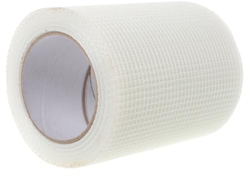 Angoily Nastro Per Riparazione Cartongesso Nastro in Rete Di Fibra Di Autoadesivo Per Riparare Giunture E Crepe Nei Muri Rinforza Le Aree Deboli