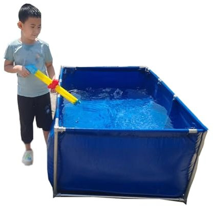 zklaseot Piscinas Desmontables, Gran Capacidad Contenedor De Agua, Vejiga De Almacenamiento De Agua, Vejiga De Agua Bolsa De Agua, Resistente A La Sequía Depósito De Agua(150x100x61cm)