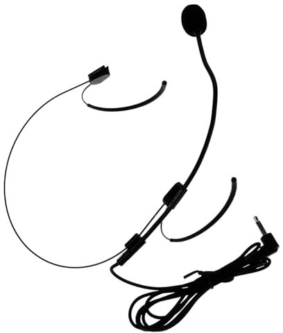 DRESSOOS Auriculares De Escenario Micrófono De Diadema Rendimiento para Cantar Micrófono De Diadema para Profesor para Escenario