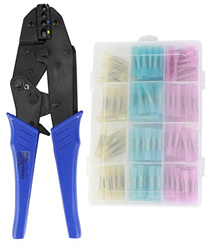 Pelacables Crimpadora Electrica, Alicates Para Cable Cat 8, Herramientas Electricista Impermeable - Crimpado Preciso, Diseño Antichoque, Ideal Para Cobre Y Fichas RJ45