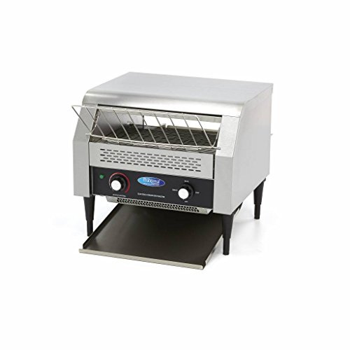 Maxima Gastro Toaster - Förderer - 450 Scheiben/H - Einstellbare Geschwindigkeit - inkl. Krümelschale