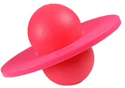 Deeabo Kinder & Erwachsene Springen Ball Balance Board Rosa PVC 25cm 500kg