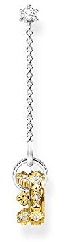 THOMAS SABO Damen Einzel Ohrring 925 Sterlingsilber H2126-849-7