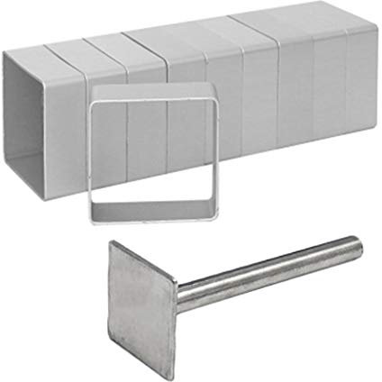 XUNXI Emporte-pièce, 10 pièces Rectangle carré Forme Ananas Tarte gâteau Moule à Biscuits Coupe-Biscuit Presse 1#