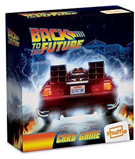 Shuffle Jeux rétro | Jeu de Cartes Retour vers Le Futur | Jusqu'à 4 Joueurs | Excellent Cadeau pour Les Enfants à partir de 8 Ans