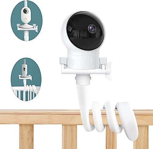 EYSAFT Soporte para vigilabebés compatible con Philips Avent Babyphone/GHB/BOIFUN/Eufy/cámara de bebé compatible con la mayoría de vigilabebés