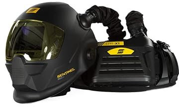 ESAB Sentinel A60 Air mit ESAB EPR-X1 PAPR Schweißhelm mit Luftreiniger/Frischlufteinheit komplett