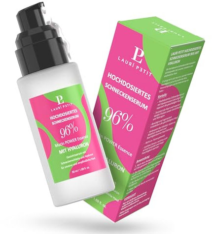 Lauri Petit® Premium Gesichtscreme, Gesichtsgel mit Booster Hyaluron | 50ml | hochdosierte koreanische Kosmetik, Formel gegen unreine - empfindliche Haut, Face care | Korean Skincare