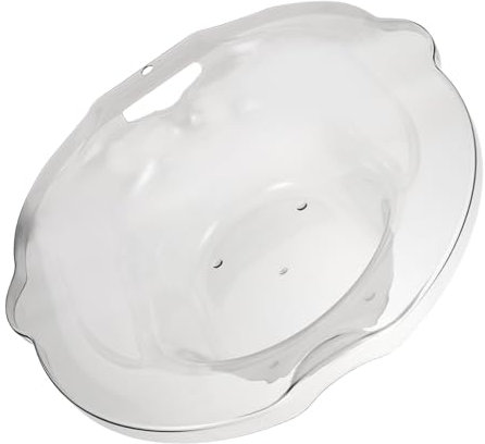 minkissy Sitzbadewanne Für Toilette Sitzbad Bei Hämorrhoiden Robuste Sitzbäder Für Frauen Und Senioren Einfache Handhabung Und Platzsparen