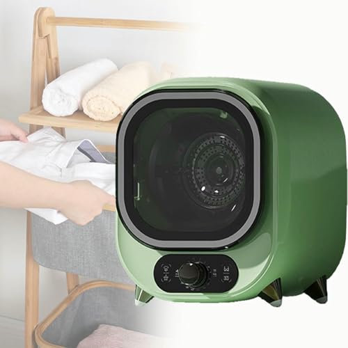 VYUJHNBG Petit sèche-Linge à Condensation, sèche-Linge ventilé, Mini-essoreuse compacte, pour Maison, Appartement et Camping-Car