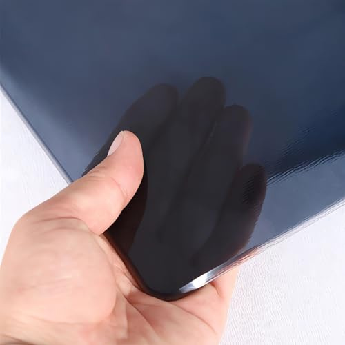 Pellicola protettiva trasparente per tavolo, spessore 2 mm, impermeabile e lavabile, bordo smussato, copertura per tavolo in PVC per tavoli in marmo e vetro, rettangolare, 100 x 175 cm