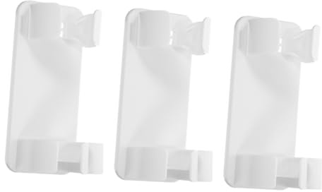 SAFIGLE 3 Stücke Wand Organizer Veranstalter Haar Halter Werkzeug Rack Trockner Curling Bad Weiß Kunststoff