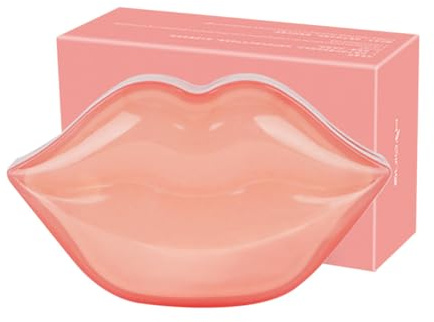 Veemoon Kollagen Lippenmaske Patches 20 Stück Feuchtigkeitsspendend Lippenpflege Pflaster Für Frauen Übernacht Anwendung Zur Lippenreparatur Und Pflege