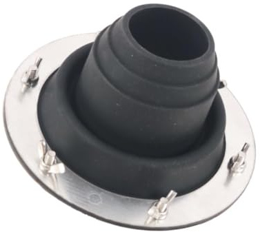getuse Gato de silicona para estufa, resistente al calor, resistente al fuego, anillo de protección para chimenea para camping, yurta Tipi