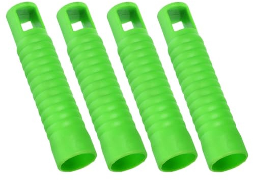 LOLIPPYY 4 Pezzi Manicotto Terminale per Manico Scopa da 19mm, Impugnatura Antiscivolo in Plastica Resistente, Accessorio per Pulizia Casa, Ufficio e Spazi Commerciali, Smontabile