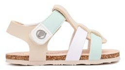 Conguitos - Sandalias Abiertas de Bebé Respetuosas en para Niños y Niñas (Multicolor/Talla 21)