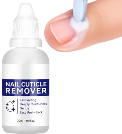 Nagelbandsborttagare – nagelbandsoljepenna | hudmjukningsmedelsvätska, 30 ml, manikyrborttagningsvätska, för död hud, , skadade hängande naglar, handfot-nagellack, förberedelse, S