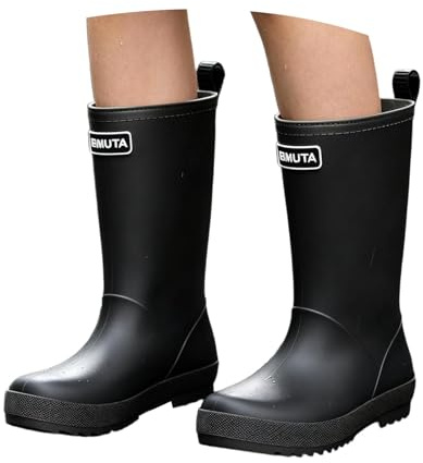 Ladies Wellies Lightweight Mid Calf Rain Boots Proof Slip Camping Wading Shoes for Women Hiking Boots Wellies Women Safety Water Work Safety Shoes