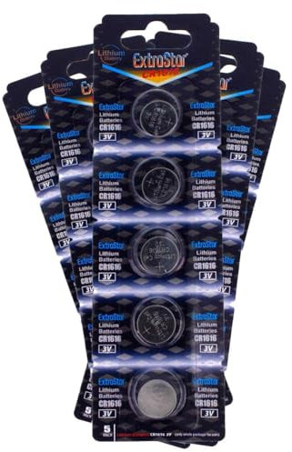 25 piles bouton CR1616 Lithium 3 V pile cR 1616