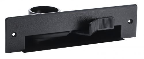 Einkehrschaufel Sockeleinkehrdüse Kehrleiste Original Vacpan® Schwarz