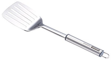Tescoma 428280 Pala Forata, Acciaio Inossidabile, Grigio, 33.5x8.5x3.1 cm