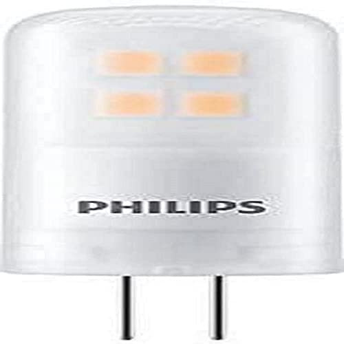 Philips LED G4 Kapsel, 28 W, Brenner, dimmbar, warmweiß, 2er Pack, Weiß