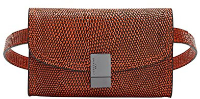 LIEBESKIND Berlin FLARE Lizard Crossbody, brillant orange, Extra Small (HxBxT 13.5cm x17.0cm x5.0cm)