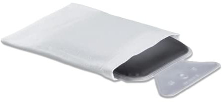 MEDOSAN Wärmeflasche mit Naturmoor mit kuschelweicher Schutzhülle | Moorkissen für Mikrowelle | waschbar | Heizkissen für Rücken, Schulter, Bauch & Nacken | Qualitätsprodukt aus Deutschland