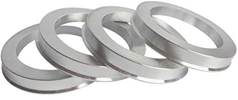 Zentrierringe Universelle Radnaben-Mittelringe, Nabenringe aus Aluminiumlegierung, Außendurchmesser 73,1 67,1 66,1 66,6 72,6 bis Innendurchmesser 57,1 60,1 64,1 usw. Radnaben Zentrierringe(73.1-64.8)