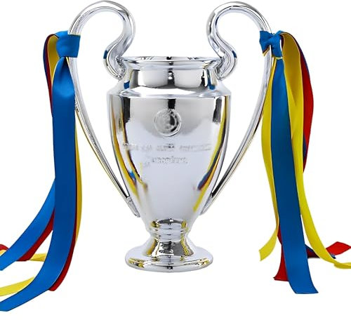 JHRFU Replica della Champions Trophy – Iconico Design con Grandi Orecchie per Fan E Collezionisti di Calcio Ideale per Esposizione in Salotto Ufficio O Collezione di Trofei,77cm