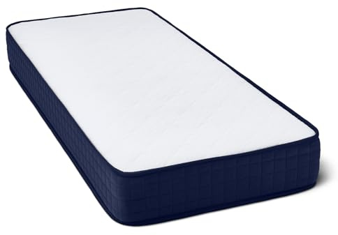 Amazon Basics Memoryschaum-Matratze, Härtegrad 3, mittelfest, Höhe 21 cm, Größe 90 x 200