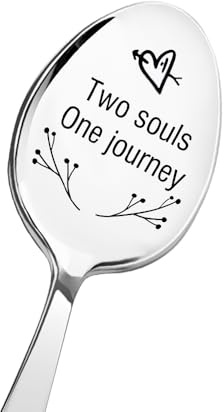 Anniversary Christmas Gifts for Boyfriend Girlfriend Birthday Gifts for Wife Husband Coffee Tea Spoon Gifts for Coffee Tea Lovers Wedding Gifts for Couple Engraved Spoon Gifts for Fiance Fiancee