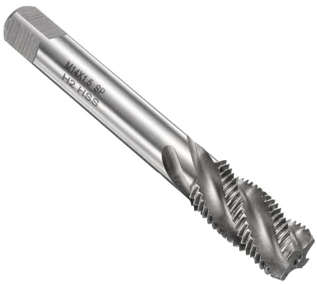 QUARKZMAN Metrisch Gewindeschneider M14 x 1,5 Gewindebohrer HSS6542-1Stk | Hochwertiger Maschinengewindebohrer