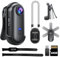SONGYUKA 64G 1080P Body Camera,Wearable 64GB Body Cam with Magnetic & 360° Clip,150-Min Battery for Recording,Action Camera Easy to Use for Cycling,Pet Walking (1080P-B-64G)