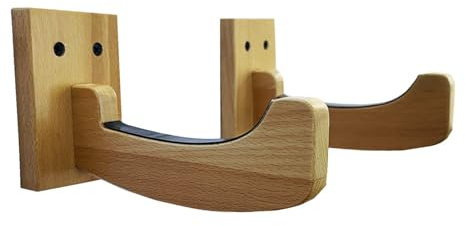Surfbrett-Halterung aus Holz, Wandaufbewahrung, Aufhänger, Skiboard-Halter mit starkem Outdoor-Organizer für Boards, Surfbrett-Gestell mit kompaktem Design, Wassersport-Zubehör für Garten und Strand