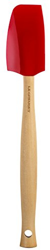 Le Creuset Craft Spatula, Small, Silicone, Cerise, 93010601060000