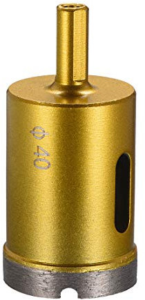 uxcell 40mm Dry/Wet Hole Saws Diamond Core Drill Bit for Concrete Brick Block Stone Masonry Tile Glass