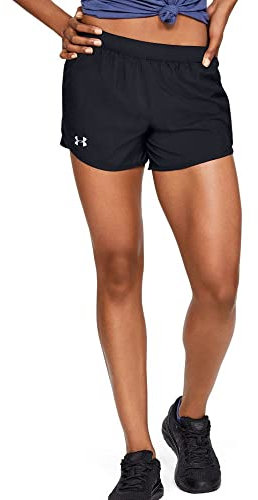 Under Armour Damen Fly By 2., atmungsaktive Shorts, moderne Sporthose