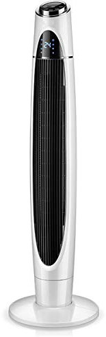 Ventilateur Tour Colonne Oscillant Refroidissement Climatiseur Ultra Silencieux avec 3 Vitesses 3 Modes sur Pied Facile à Nettoyer (Mécanique)