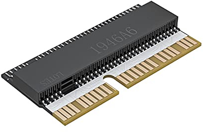 ANYOYO M.2 NVMe SSD Convert Adapter Card für Upgrade MacBook Air 2013 2014 2015 2016 2017 und Mac Pro Retina 2013 2014 2015 (Schwarz)