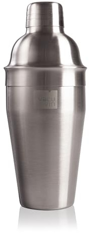 VacuVin Cocktailshaker aus gebürstetem Stahl