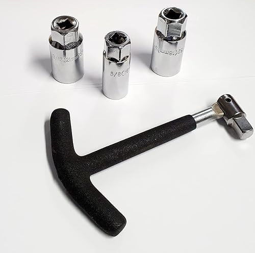 Zündkerzenschlüssel Satz 5-tlg Zündkerzen Schlüssel Werkzeug 16/18/21mm