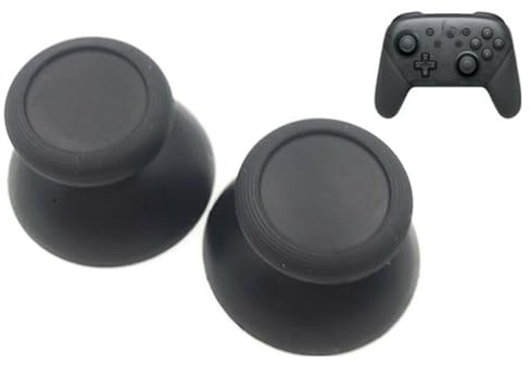 2 X JOYSTICK PARA NINTENDO SWITCH PRO CONTROLLER, STICK THUMB MANDO PORRITA CAP