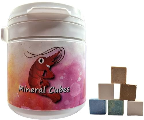 Schmitt Aquaristik Mineral Cubes Mix / 30 Stück Garnelen Aquarium Aufbereiter Schnecken